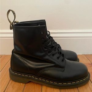 Navy blue doc martens
